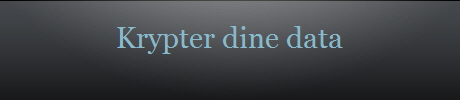 Krypter dine data